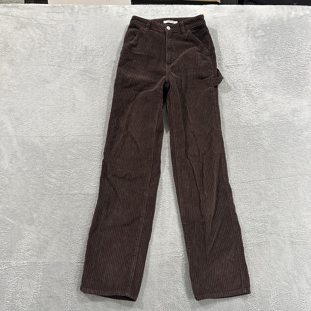 Pacsun Corduroy Pants Women's 23 Brown 90's BF Carpenter Y2K Baggy